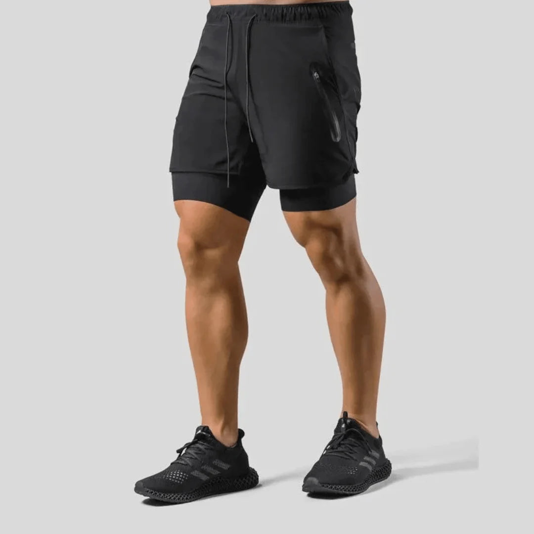 FlexMove 2-i-1 Träningsshorts